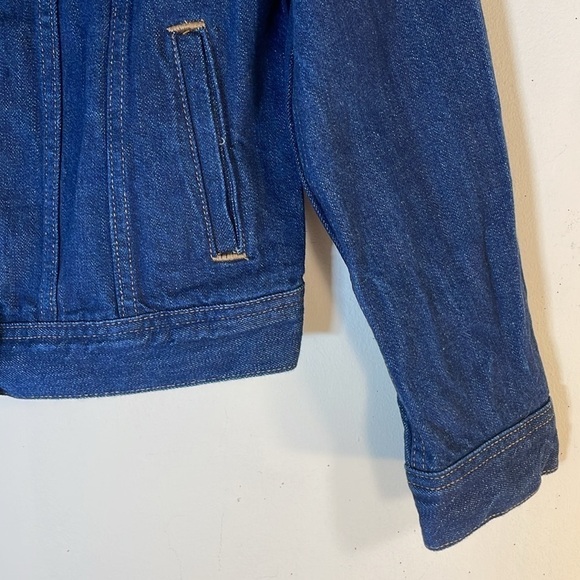 J. Crew Small Trucker Jean Jacket. - Picture 7 of 13